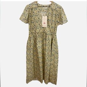 Christy Dawn NWT Larkspur Ditzy Field Floral Regenerative Cotton Dawn Dress